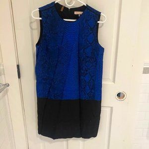 Rebecca Taylor Snakeskin Pattern Dress Size 2